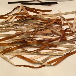 ❌Donated❌Satin Two-Tone Ribbon Pieces